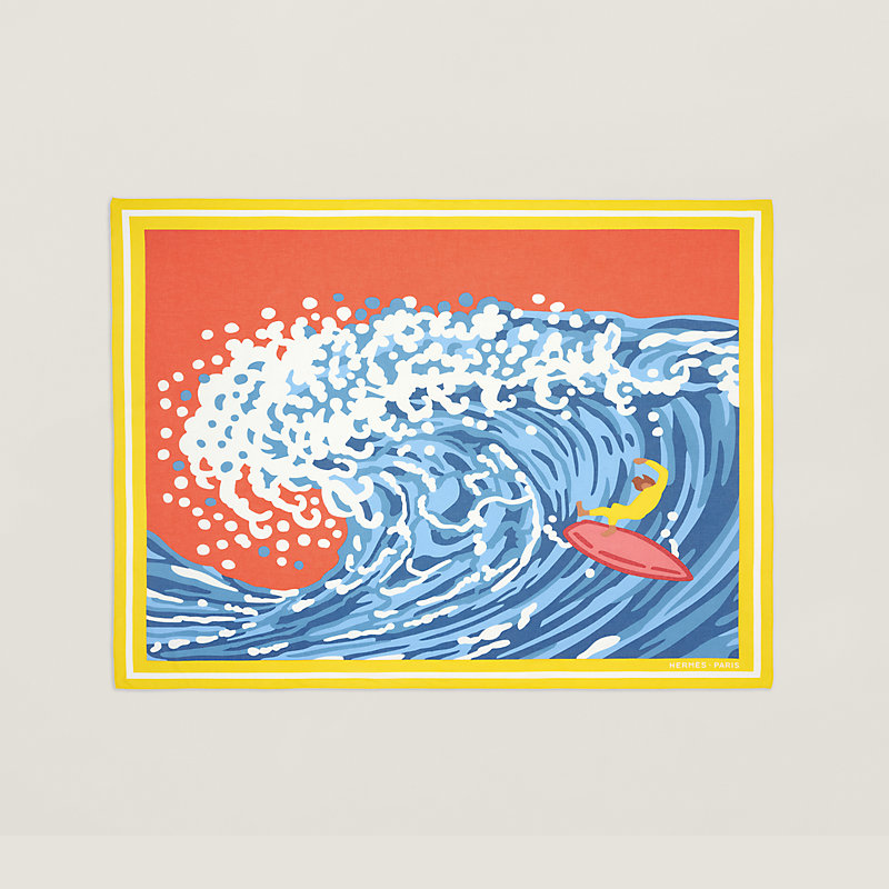 パレオ 《ウェーブ》 - イエロー | Hermès - エルメス-公式サイト